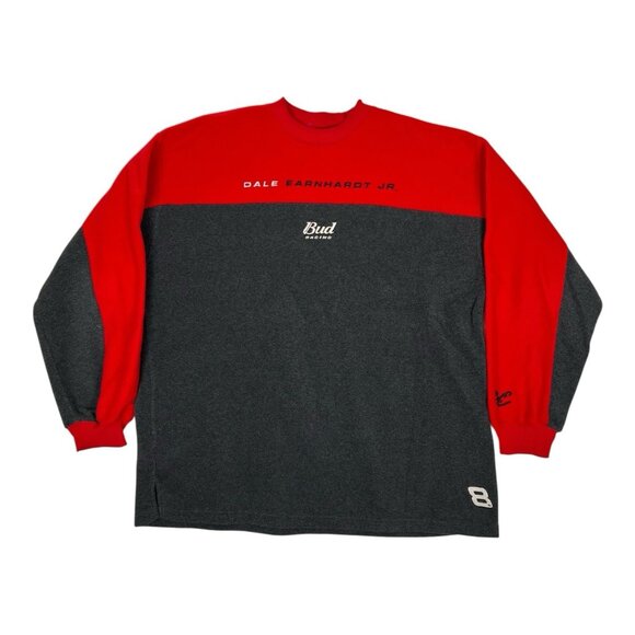 Vintage Dale Earnhardt Jr. Fleece Pullover Crewneck Size 2XL NASCAR Chase - Picture 1 of 11
